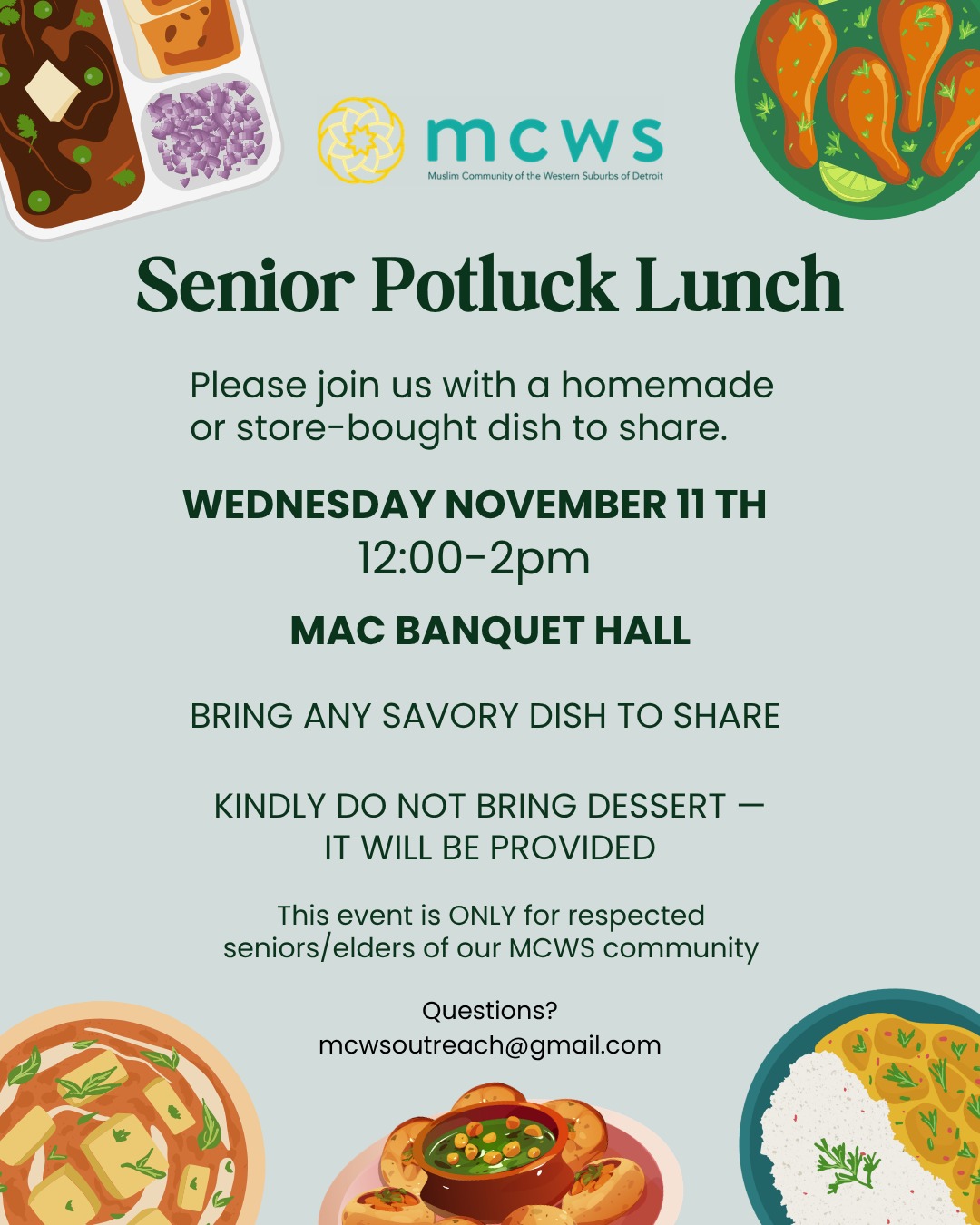 Senior Potluck Lunch